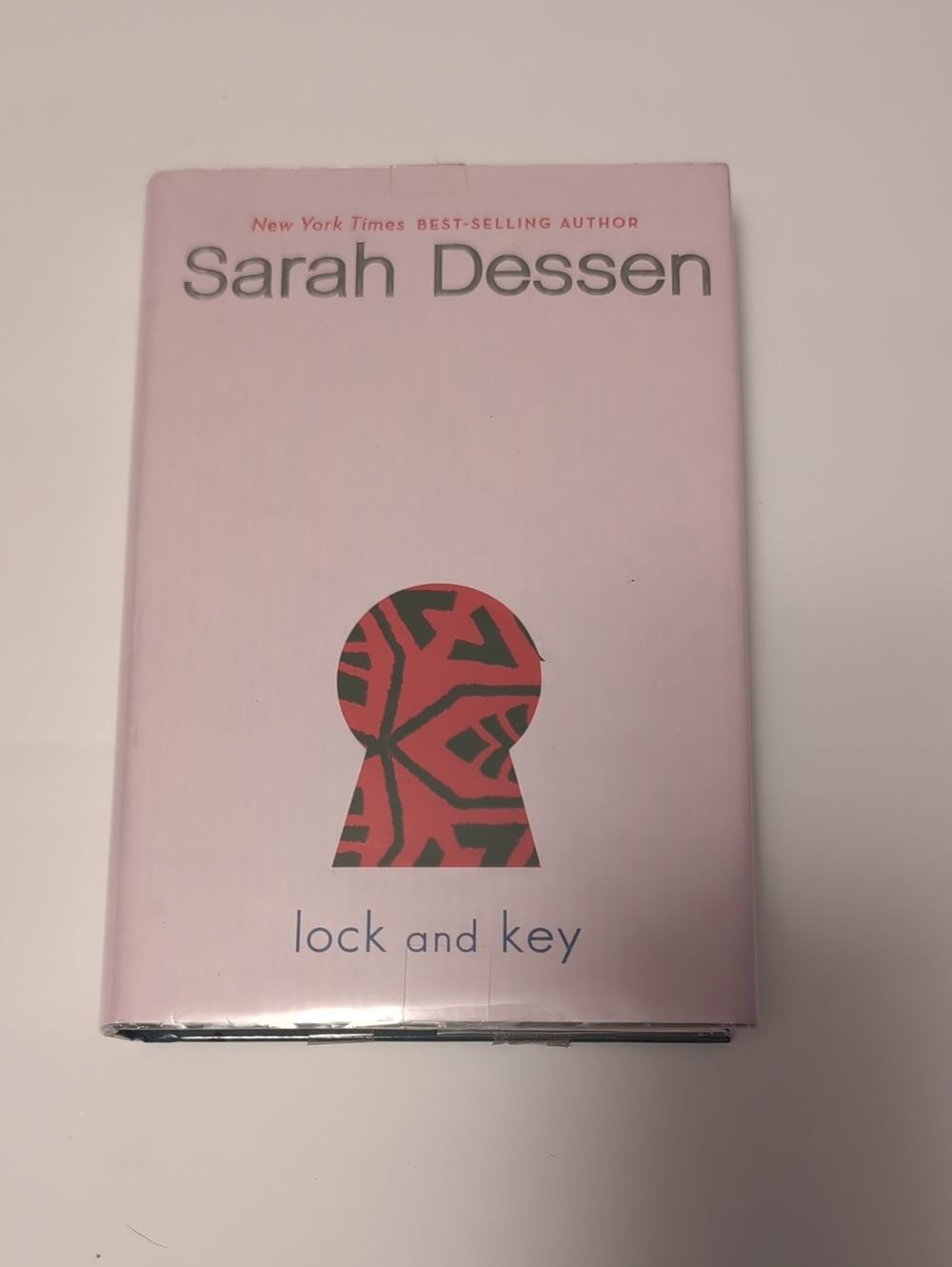 Sarah Dessen "Lock and Key" Hardcover - Pink Dust Jacket
